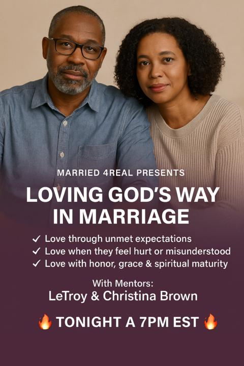 MARRIED 4REAL FAMILY — JOIN US TONIGHT!
