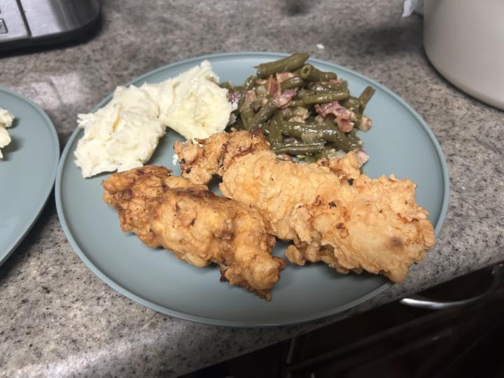 First time making chicken tenders