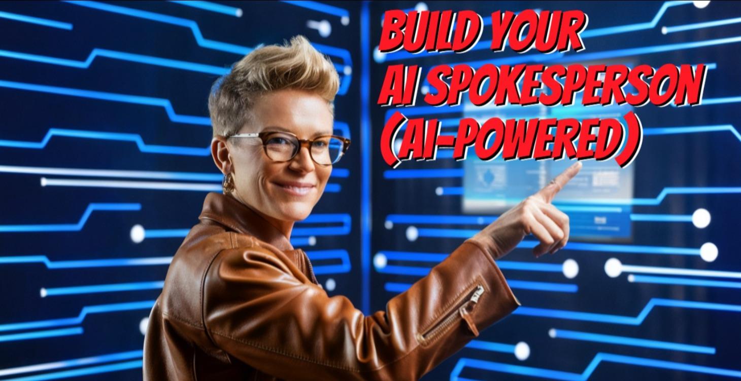 #009 - Build Your AI Spokesperson (Ai-Powered)