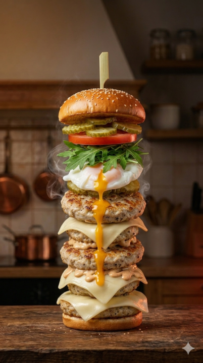 Chicken Patty Burger to satisfy your craving