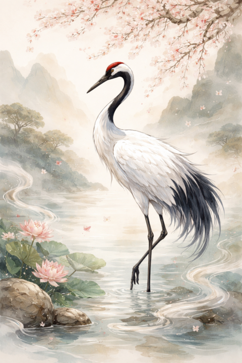 ChatGPT said I am a white crane 