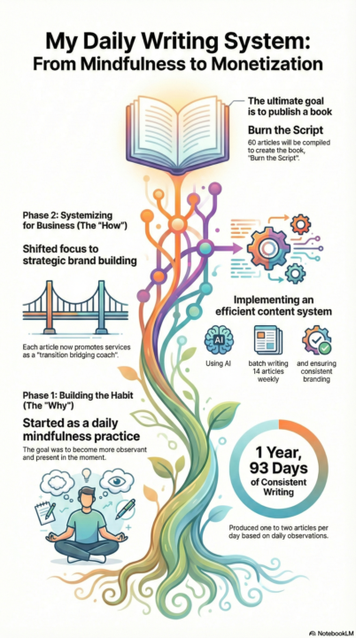 How I write daily consistently 