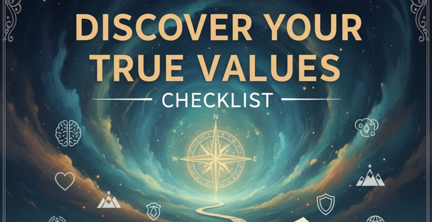 Discover Your True Values - Checklist