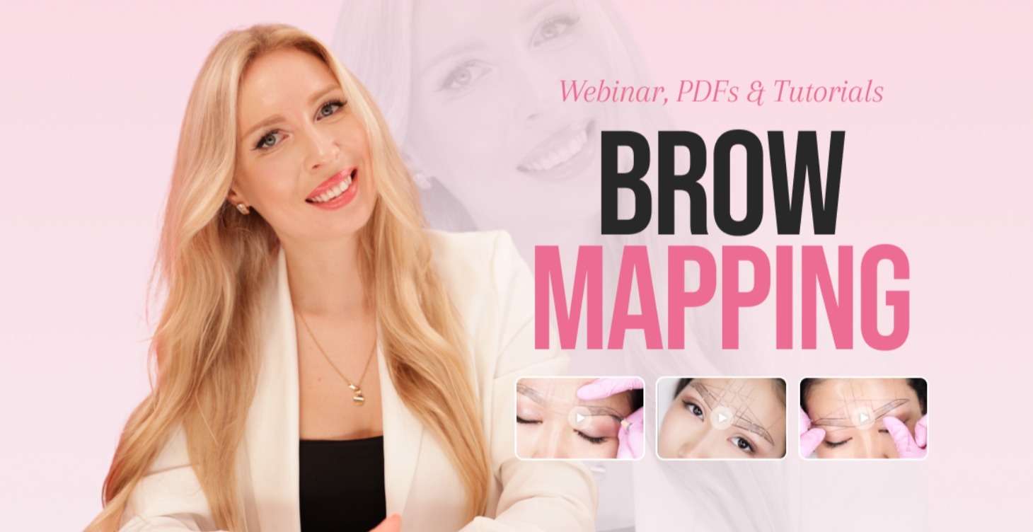 Brow Mapping Webinar, PDFs, and Tutorials