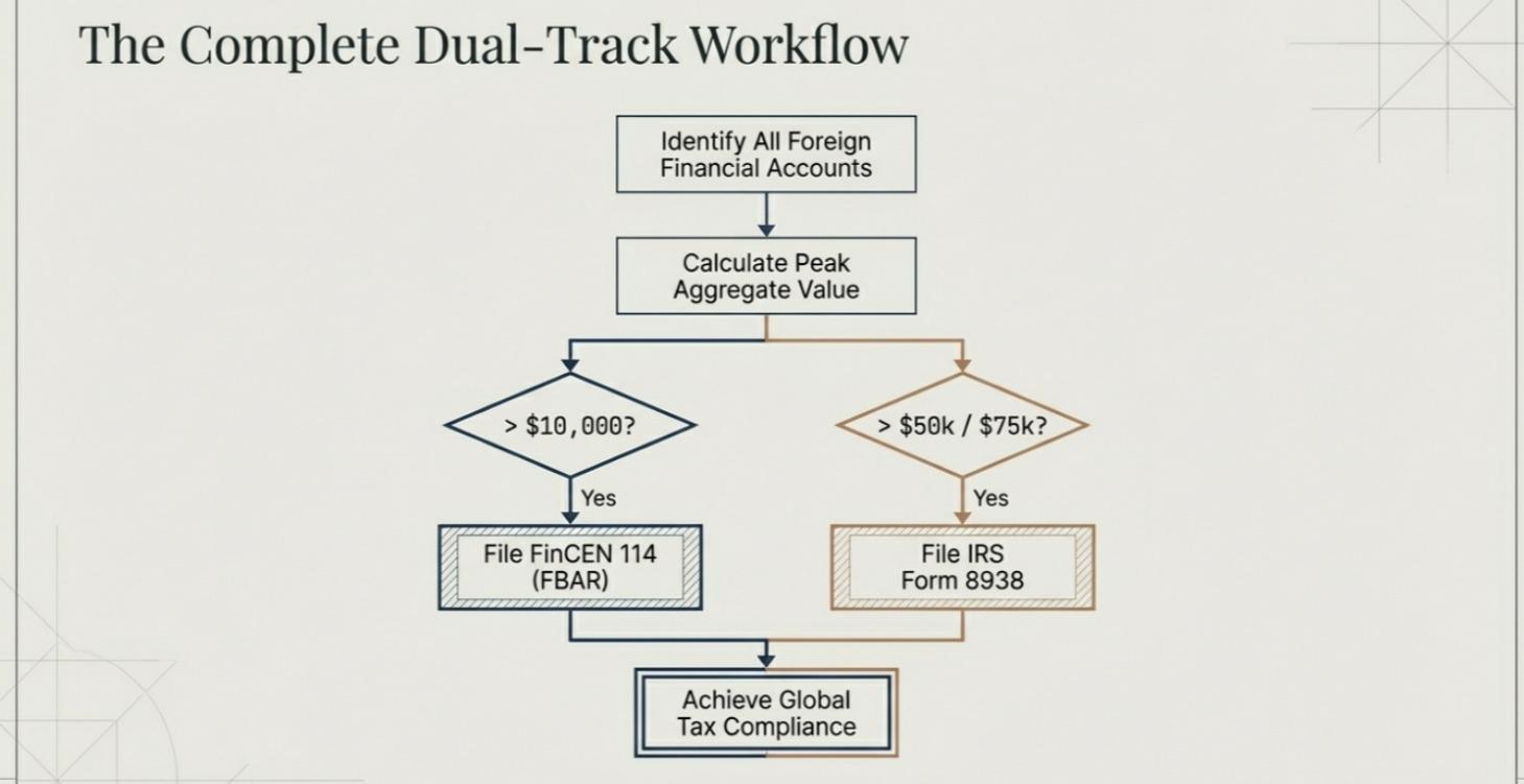 FBAR & FATCA Navigator — International Compliance