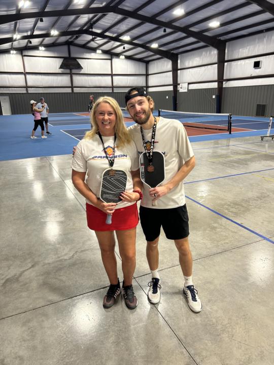 Tournament fun! Enjoyed playing with Colton in RaNay’s tournament today! 