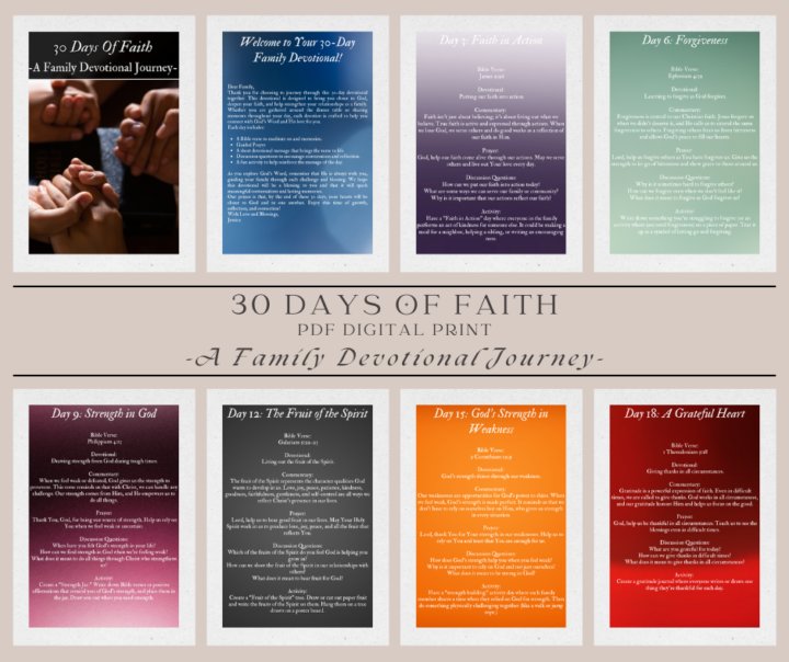 📖✨New Release! 30-Day Family Devotional✨📖