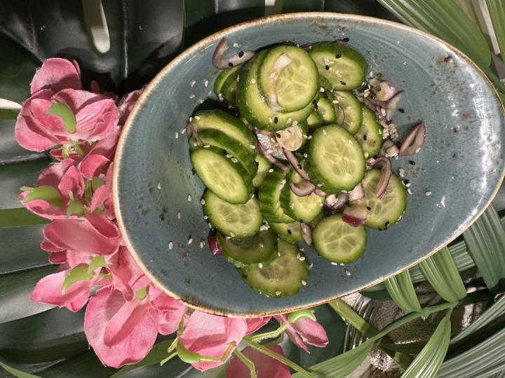   Asian Cucumber Salad 🥒🥢✨