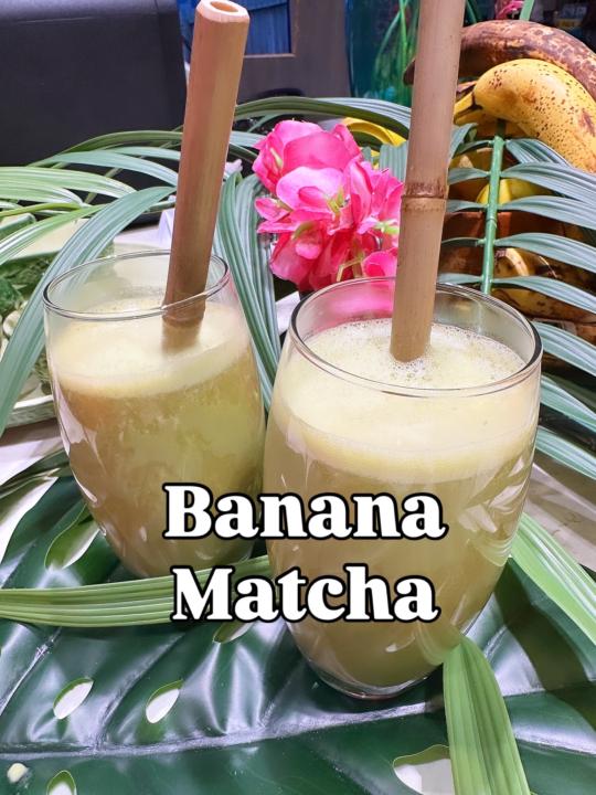 Banana Matcha — Sacred Green Elixir 🍃✨🍌
