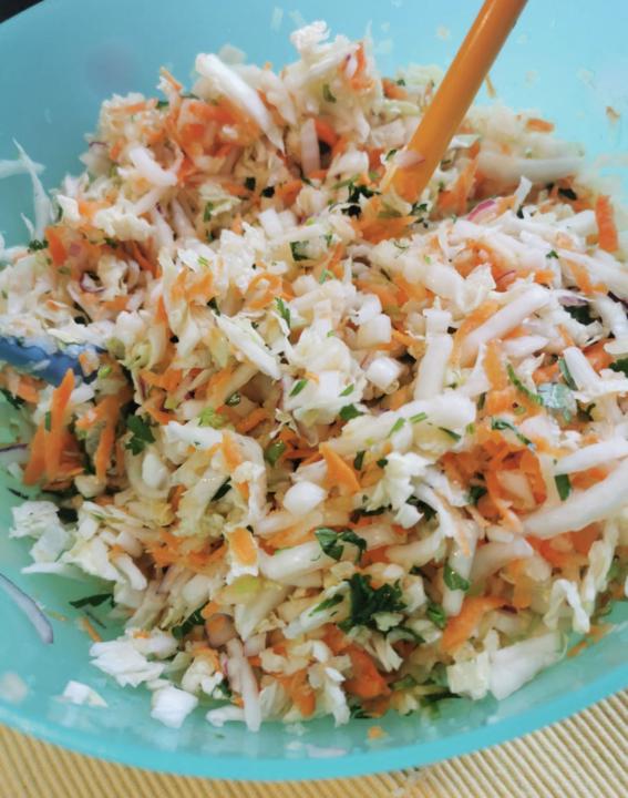 🥗✨ Christmas Coleslaw Salad ✨🥗