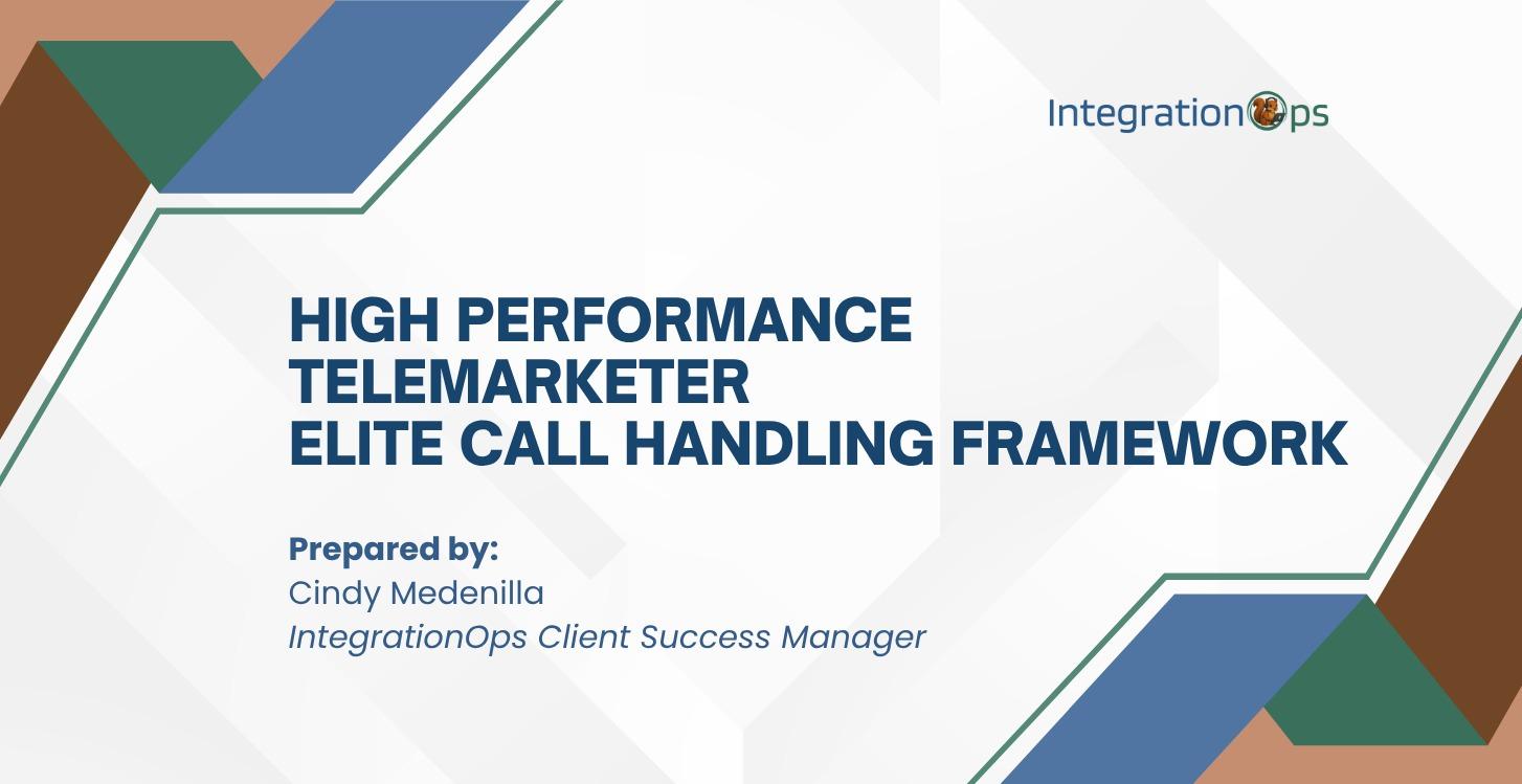 Telemarketer: Elite Call Handling Framework