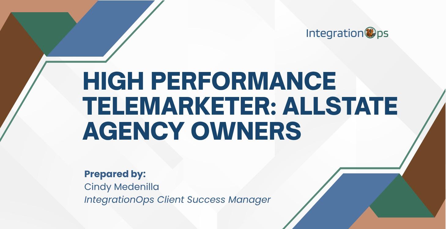 High-Performance Telemarketer