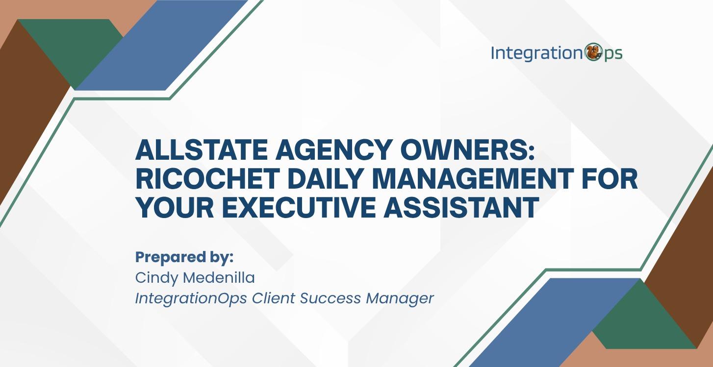 Allstate Agency Owners: Ricochet Daily Management