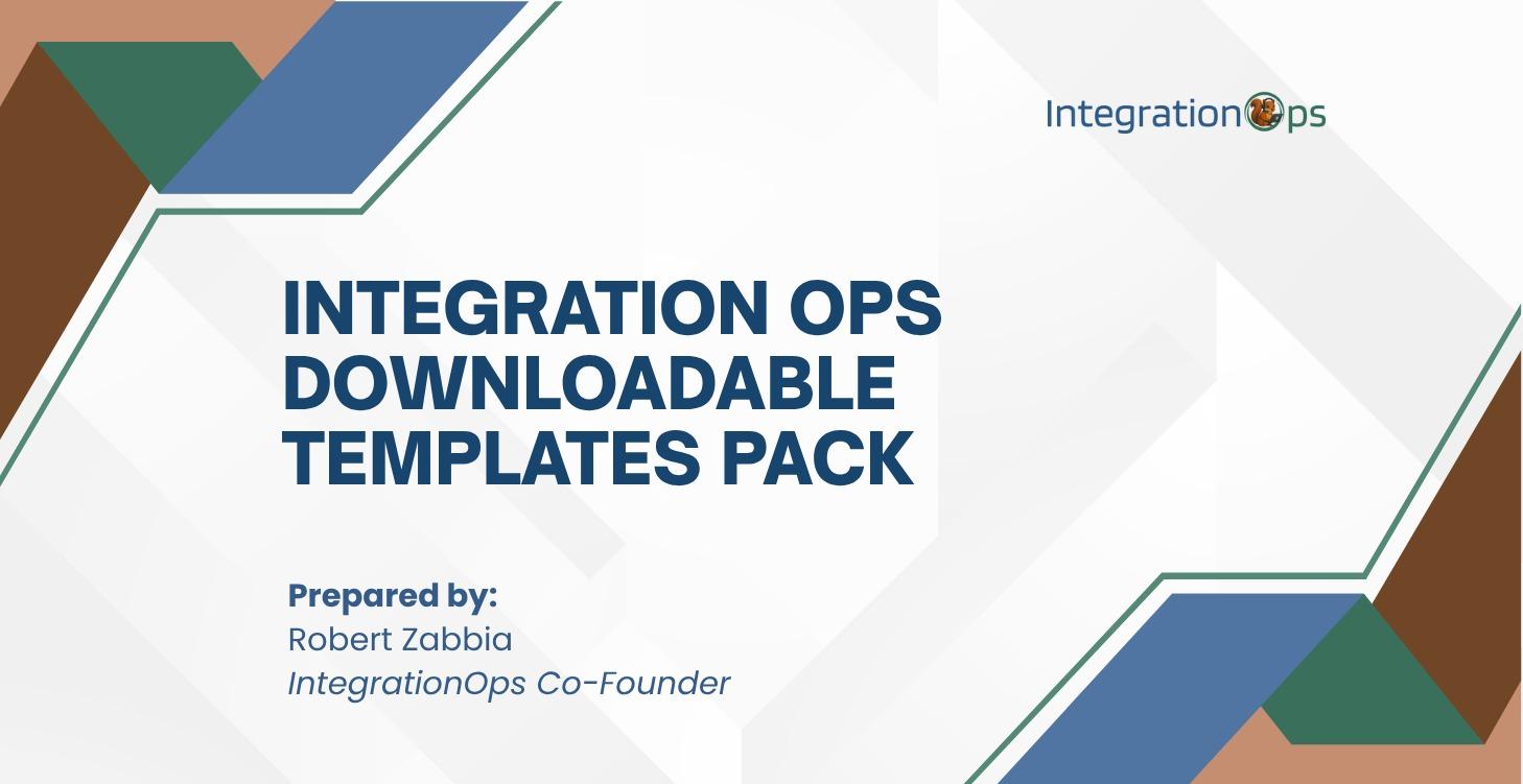 Integration Ops Downloadable Templates Pack