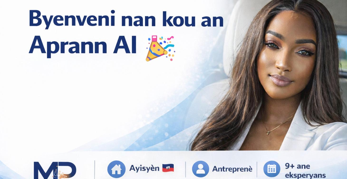 Byenvini nan kou AI la