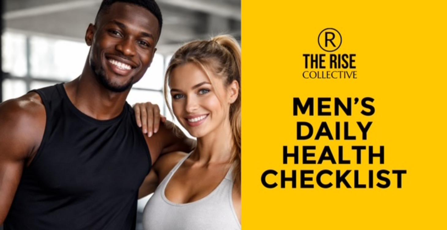 Men's Daily Health Checklist