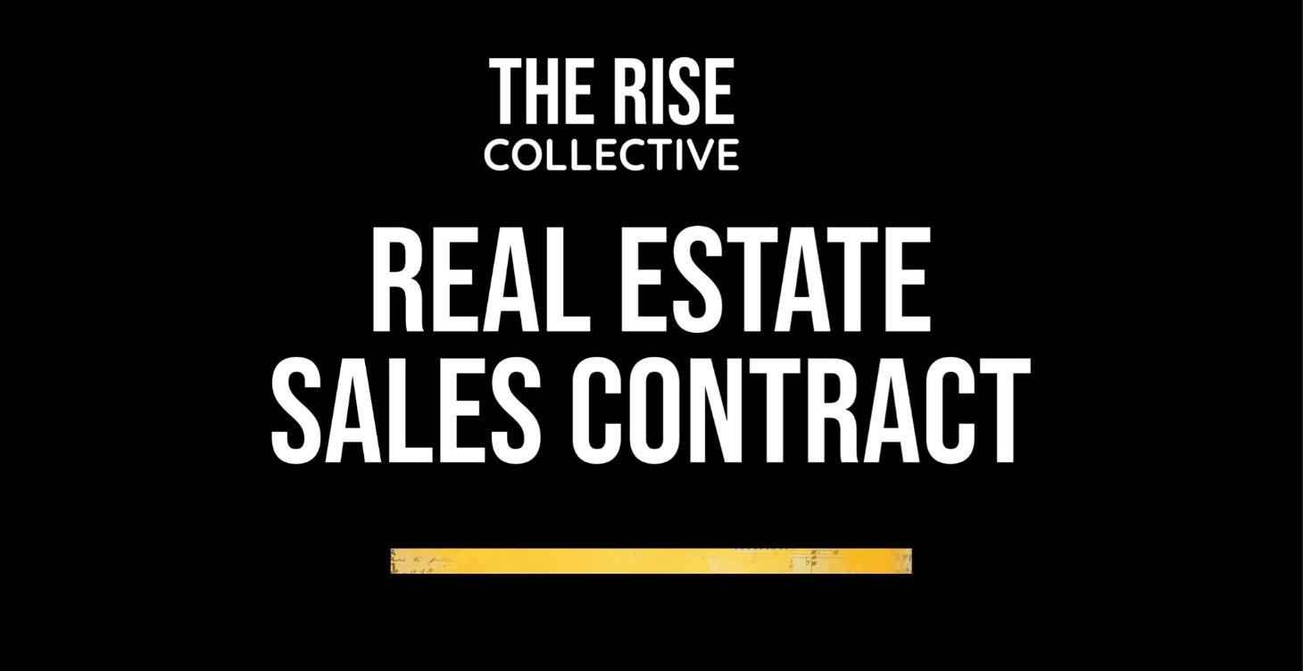 Real Estate Sales Contract