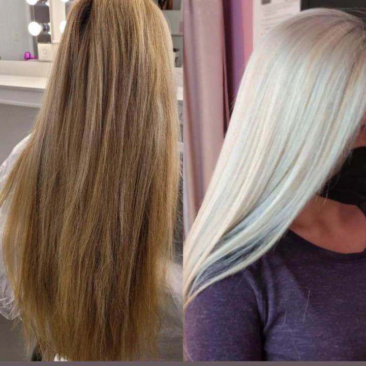 BEFORE AND AFTER FOR POST BELOW