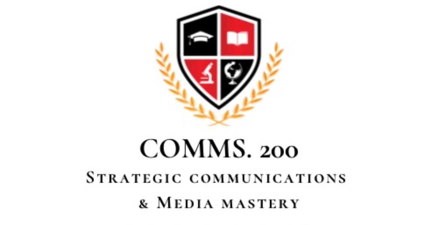 COMM200: Strategic Communications & Media Mastery