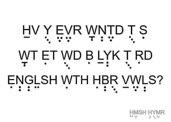 Find out if you know your vowels....