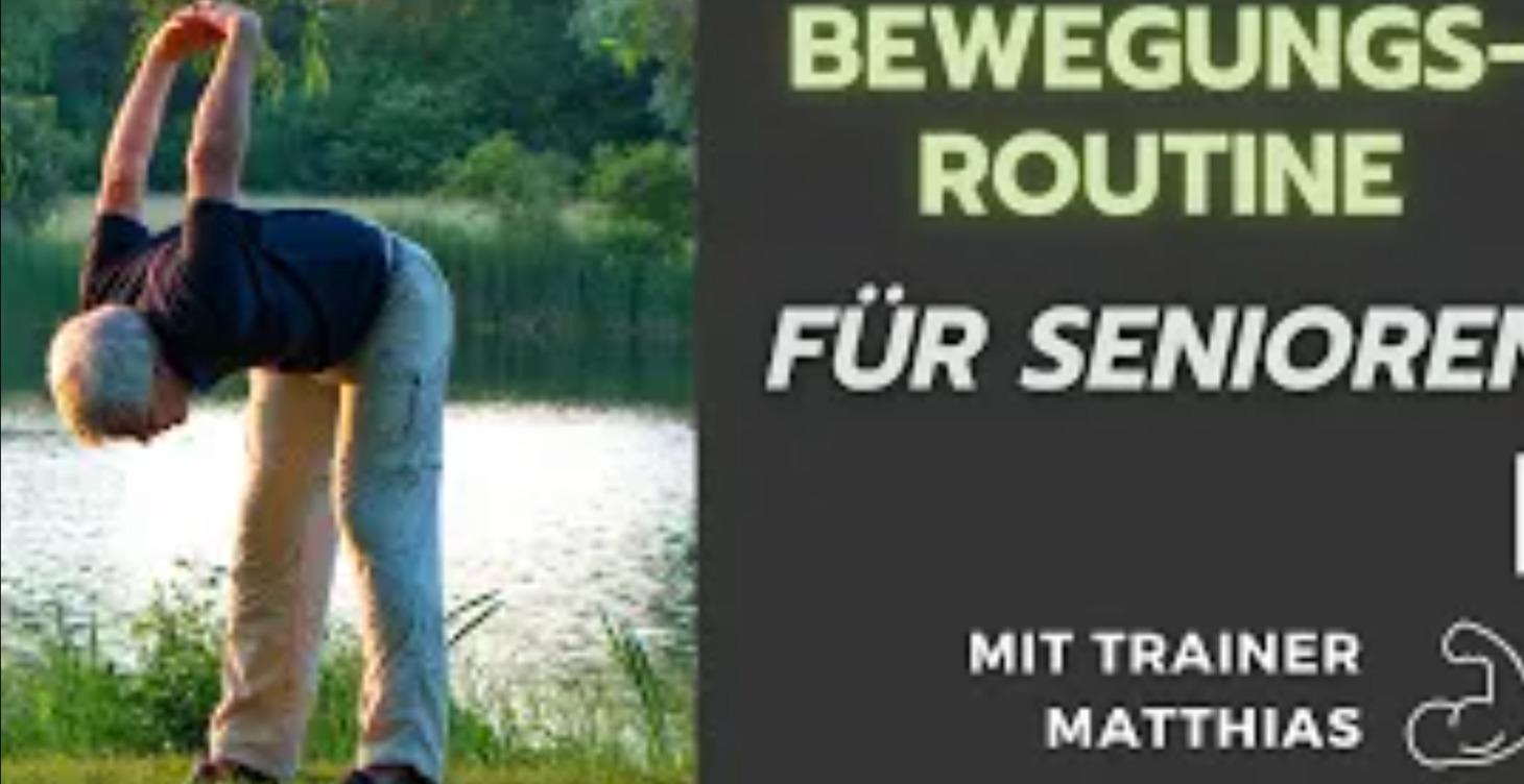 Trainingsroutine für Senioren
