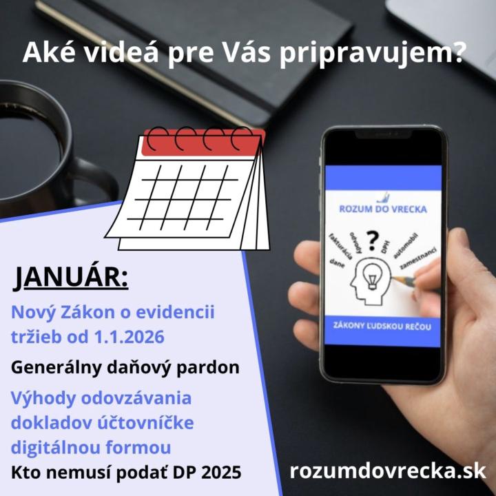 NOVÉ VIDEÁ V JANUÁRI