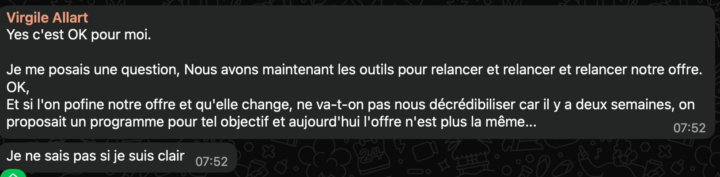 Offre qui évolue : risque ou levier de crédibilité ?