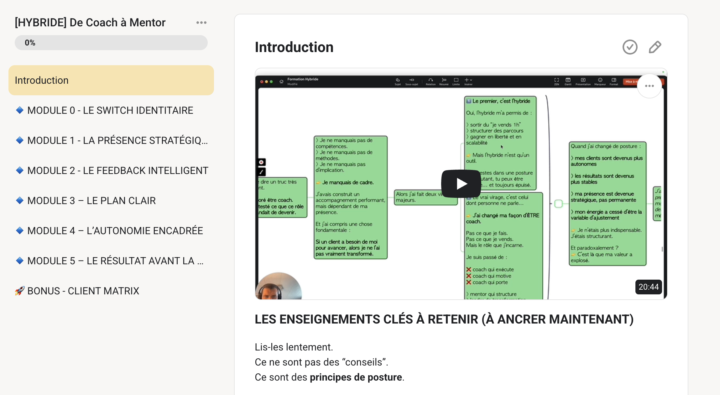 Formation De Coach à Mentor : C’est fait.