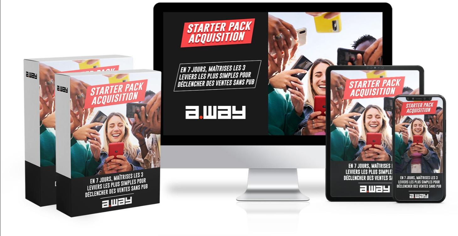 3 jours / 3 actions / 1 première vente