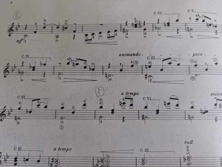 Adding section labels