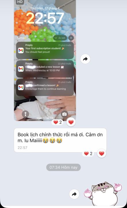 Niềm dzui nho nhỏ 🥳
