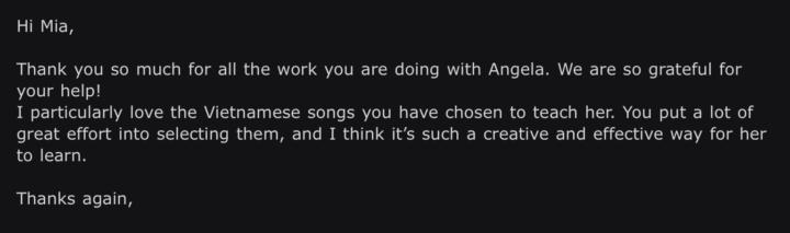 2 tháng với 1 học viên