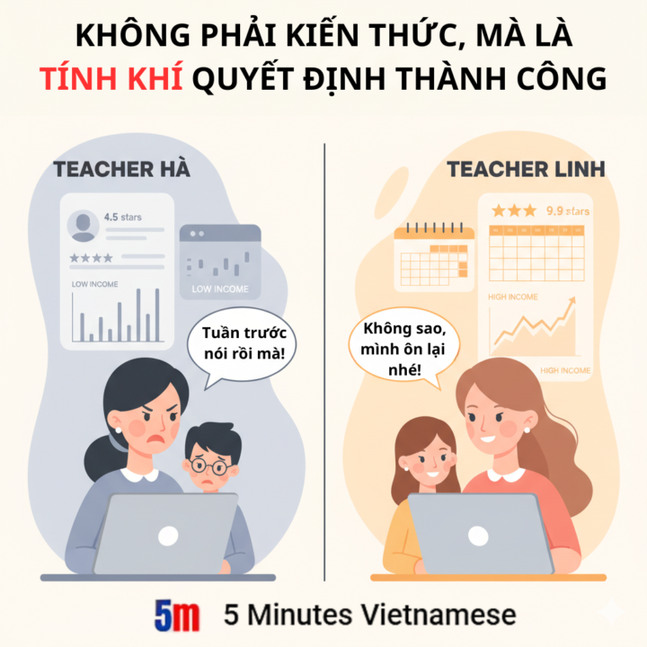 Tại Sao Người Càng Nóng Tính, Càng Dạy Tiếng Việt Kém Hiệu Quả?