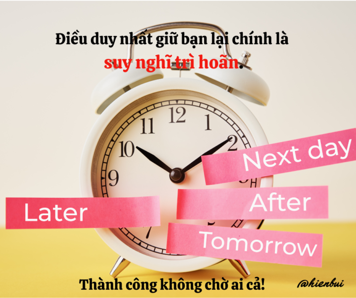  Ngày 11/24 “Bạn không bận – bạn chỉ đang phân tán.”