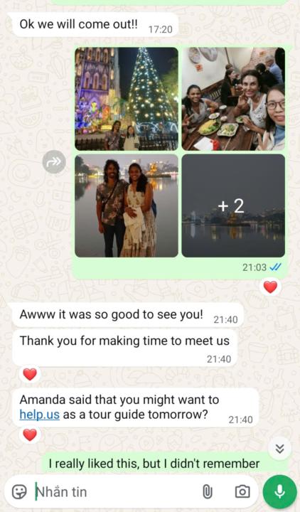 Gặp học viên ở ngoài có vui không ? 