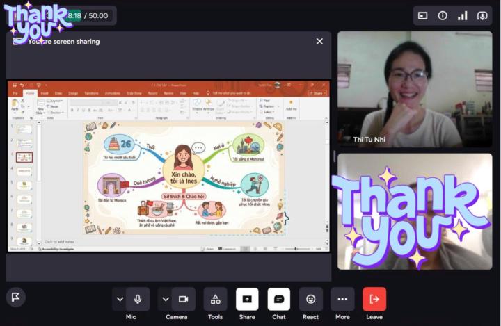 Ứng dụng mindmap để học tiếng Anh và dạy tiếng Việt 