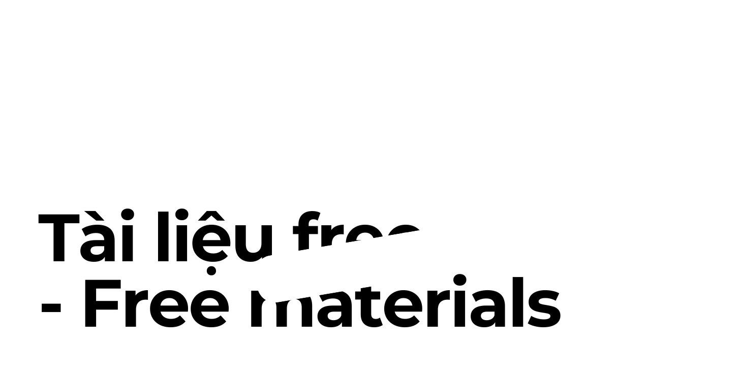 Tài liệu Free - Free materials