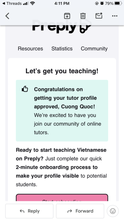 Bước đầu của hình trình mới🎉