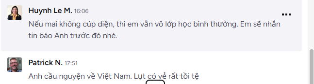 CHỈ MỘT TIN NHẮN -ẤM LÒNG NGƯỜI TỪ NƠI XA XÔI !