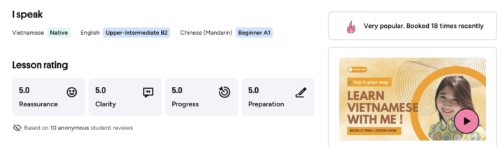 Một niềm vui nho nhỏ