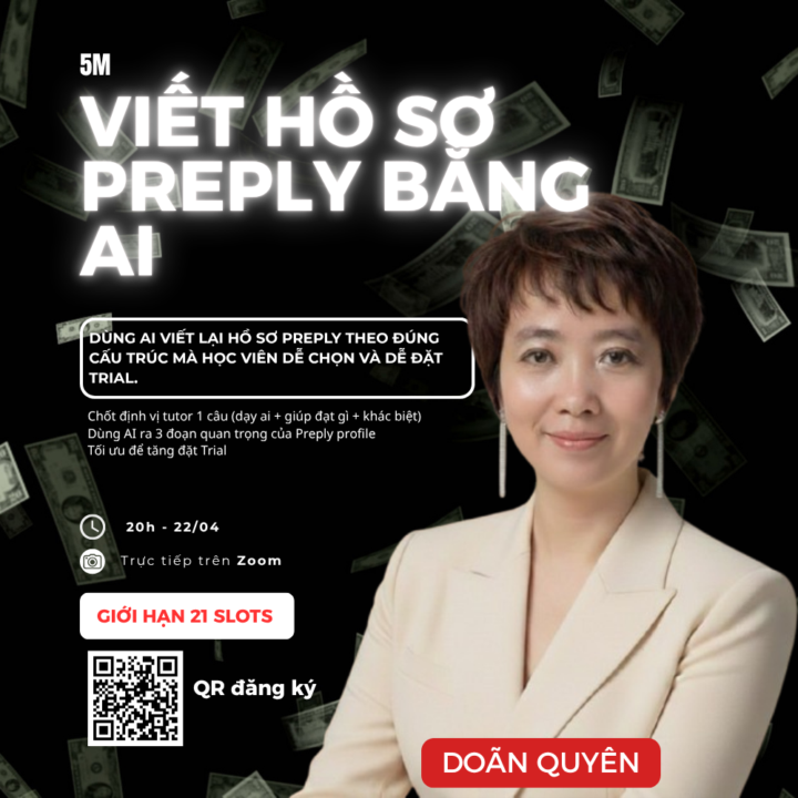 AI có thể giúp bạn viết nhanh hồ sơ.
