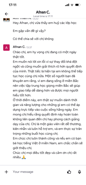 Hôm nay bạn cảm thấy thế nào?