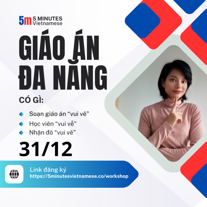 Workshop này không giúp bạn có thêm giáo án, mà giúp bạn thôi sợ giáo án.
