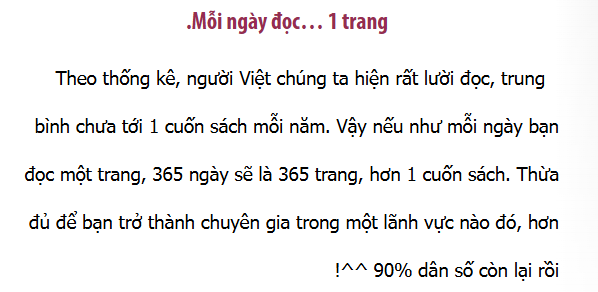 Mỗi Ngày Một Trang Sách 