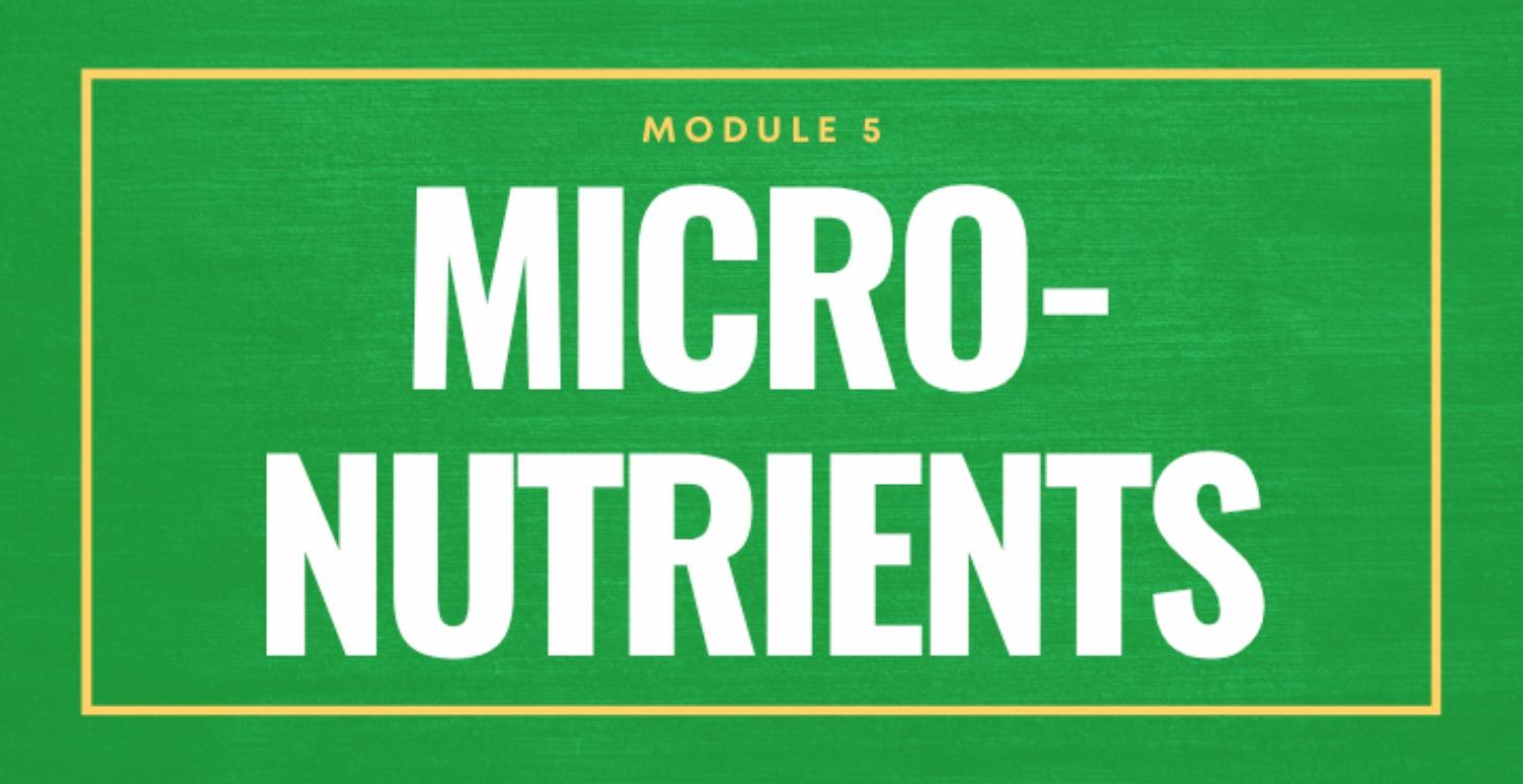 Micronutrients
