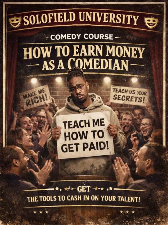 “HOW TO EARN MONEY AS A COMEDIAN”
