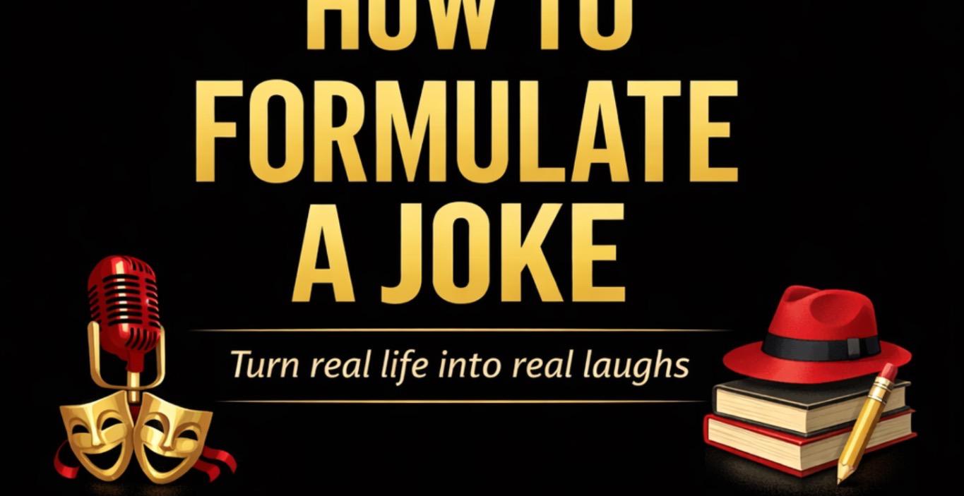 🎤 HOW TO FORMULATE A JOKE