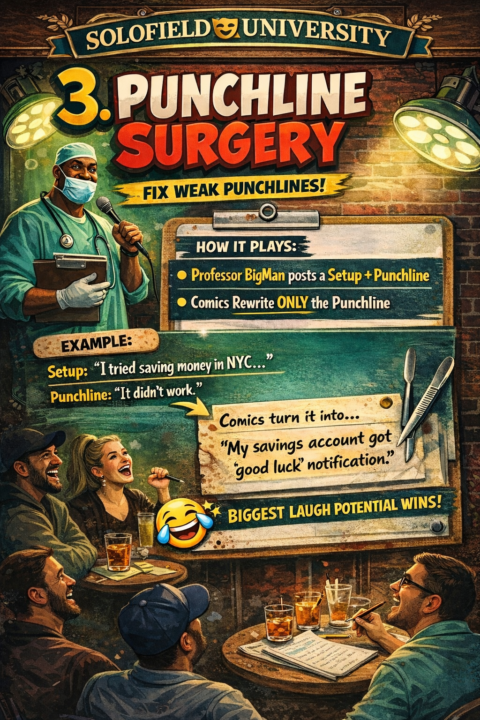 🩻 “PunchLine Surgery”
