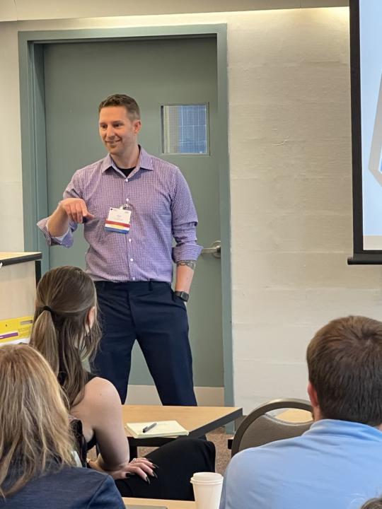 Honored to present today at Bridgewater State University 