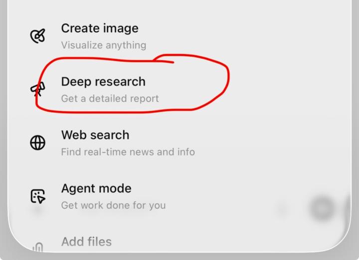 ChatGPT Deep Research Feature